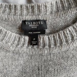 Short sleeves cashmere sweater